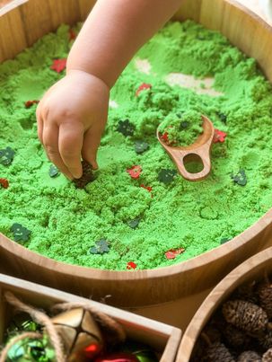 Cand Cane Sensory Sand