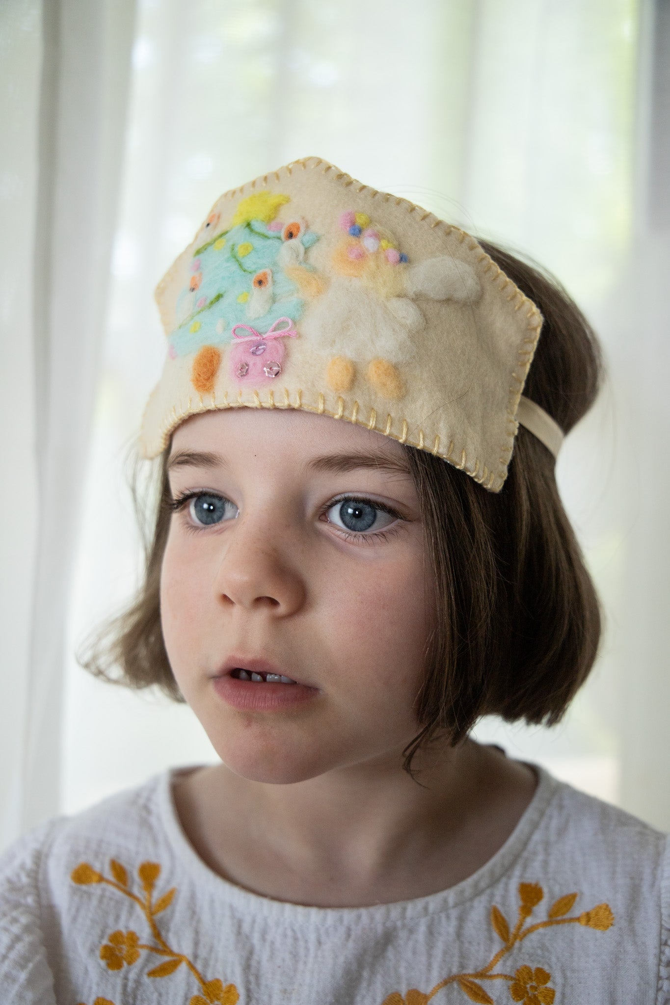 Oh Christmas Tree Felt Crown