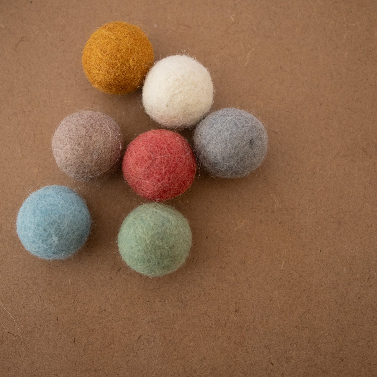 Earth Felt Balls