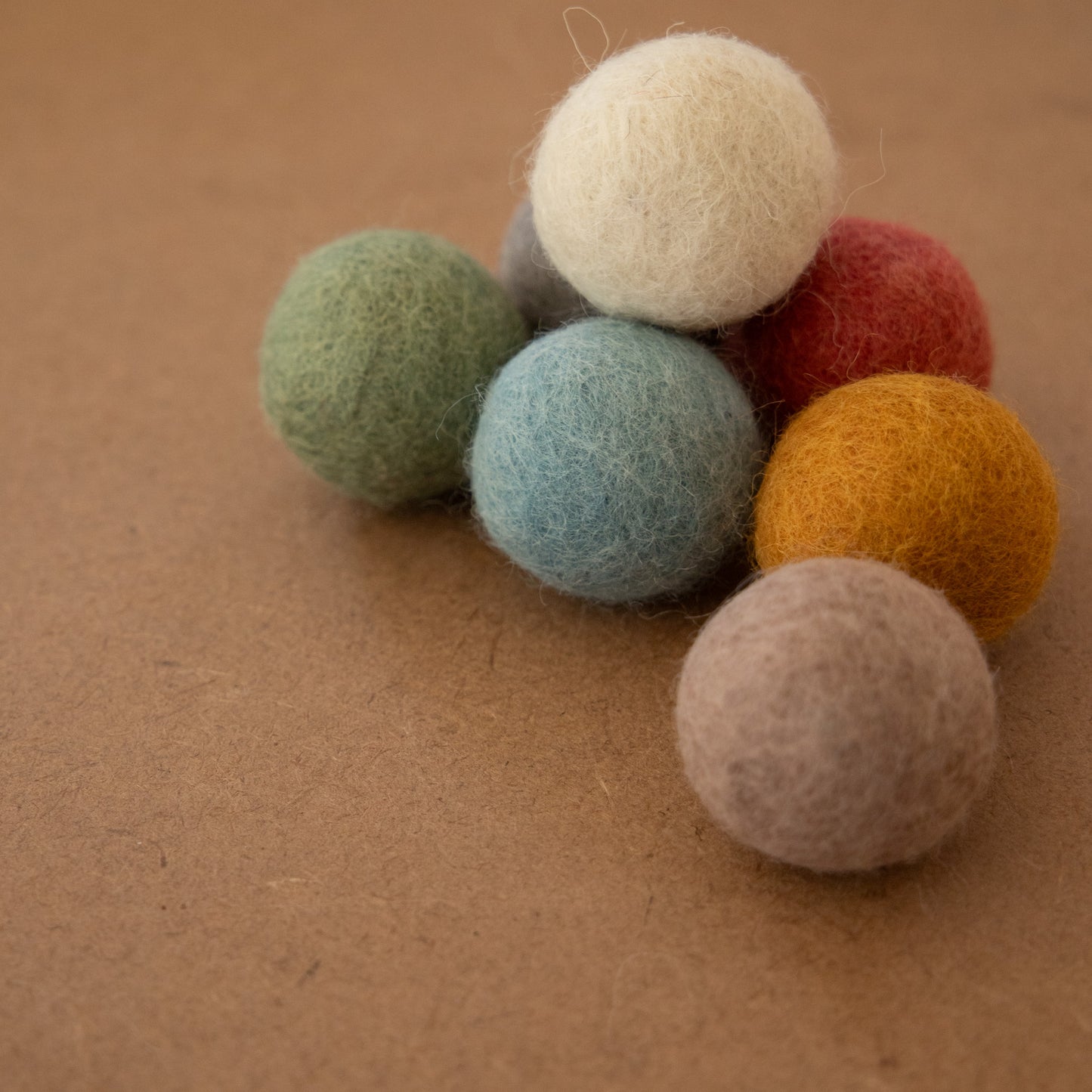 Earth Felt Balls