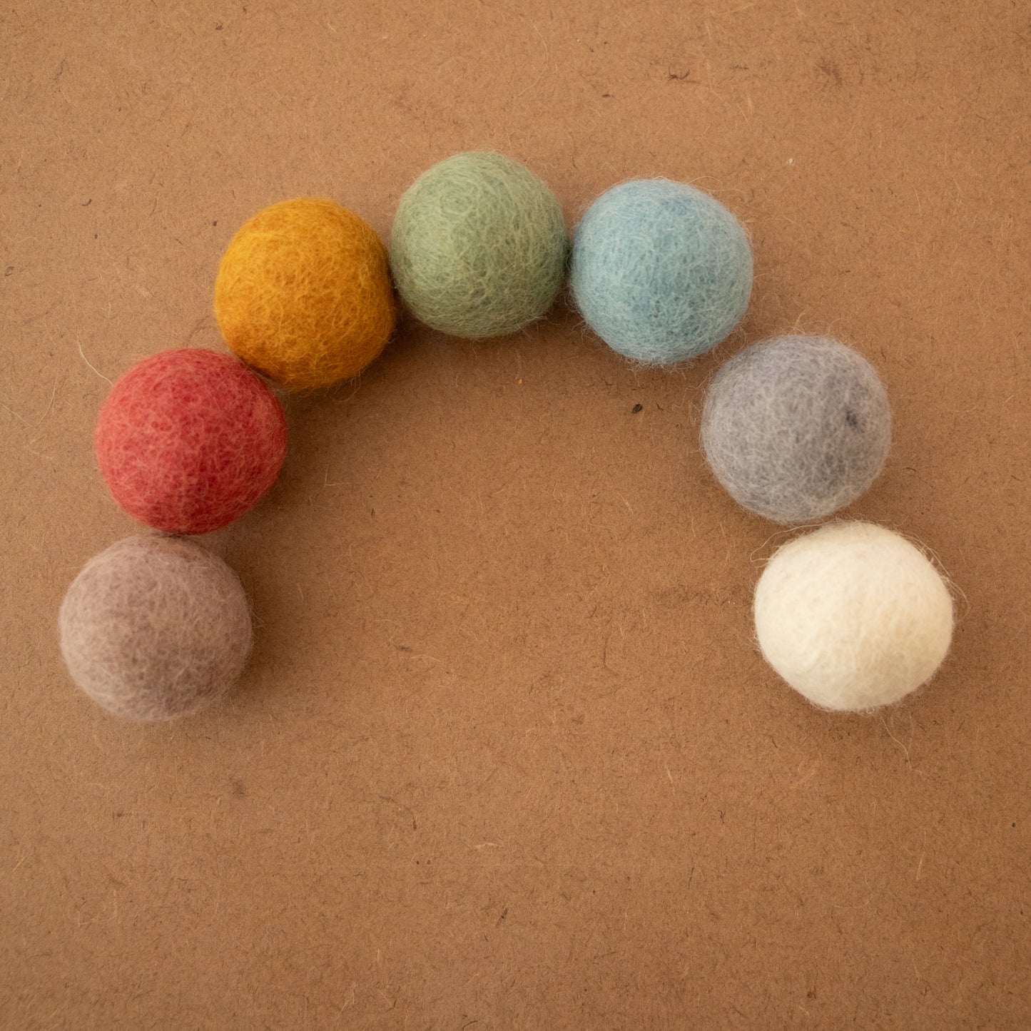 Earth Felt Balls