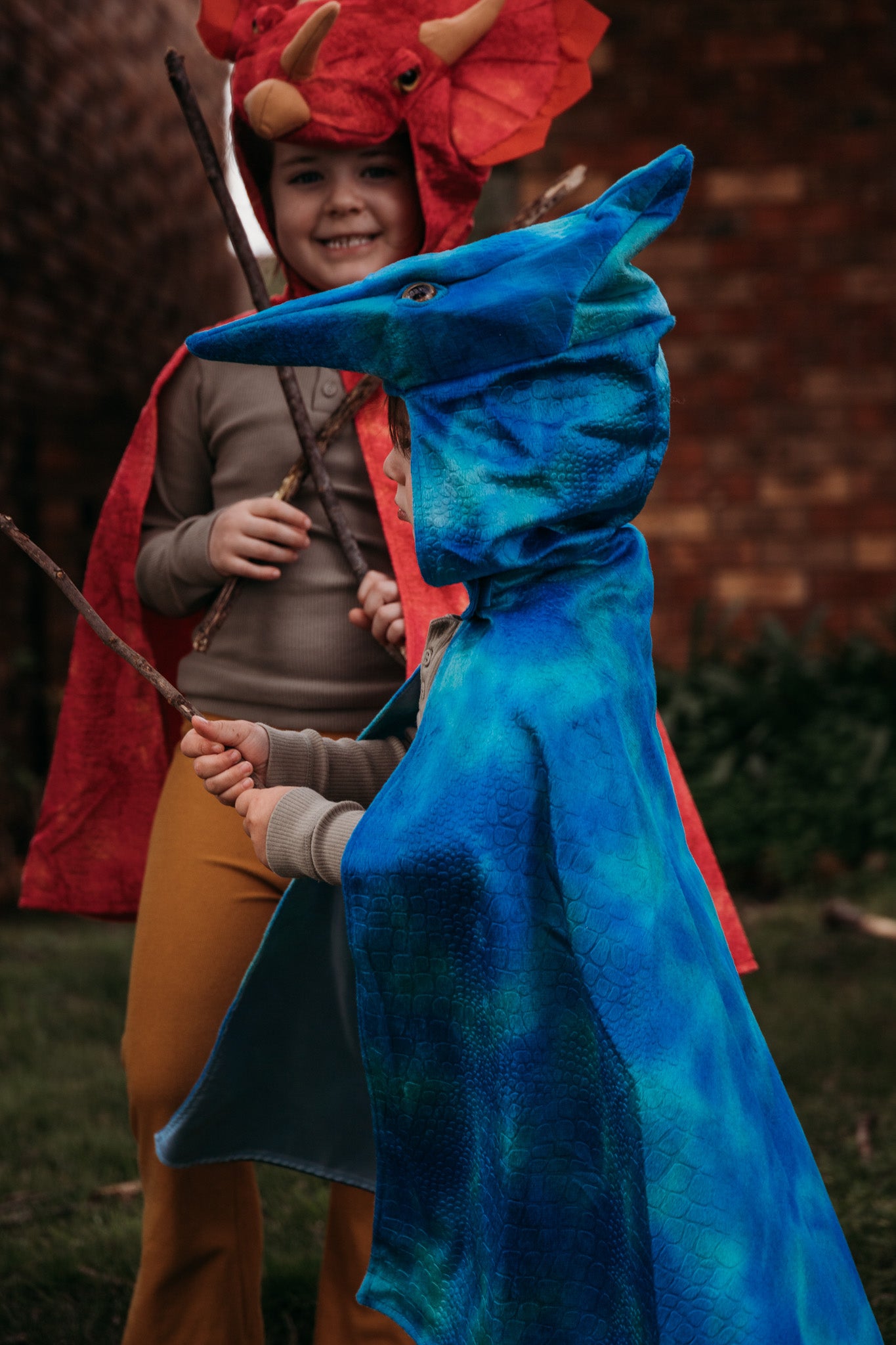 Pterodactyl Hooded Cape