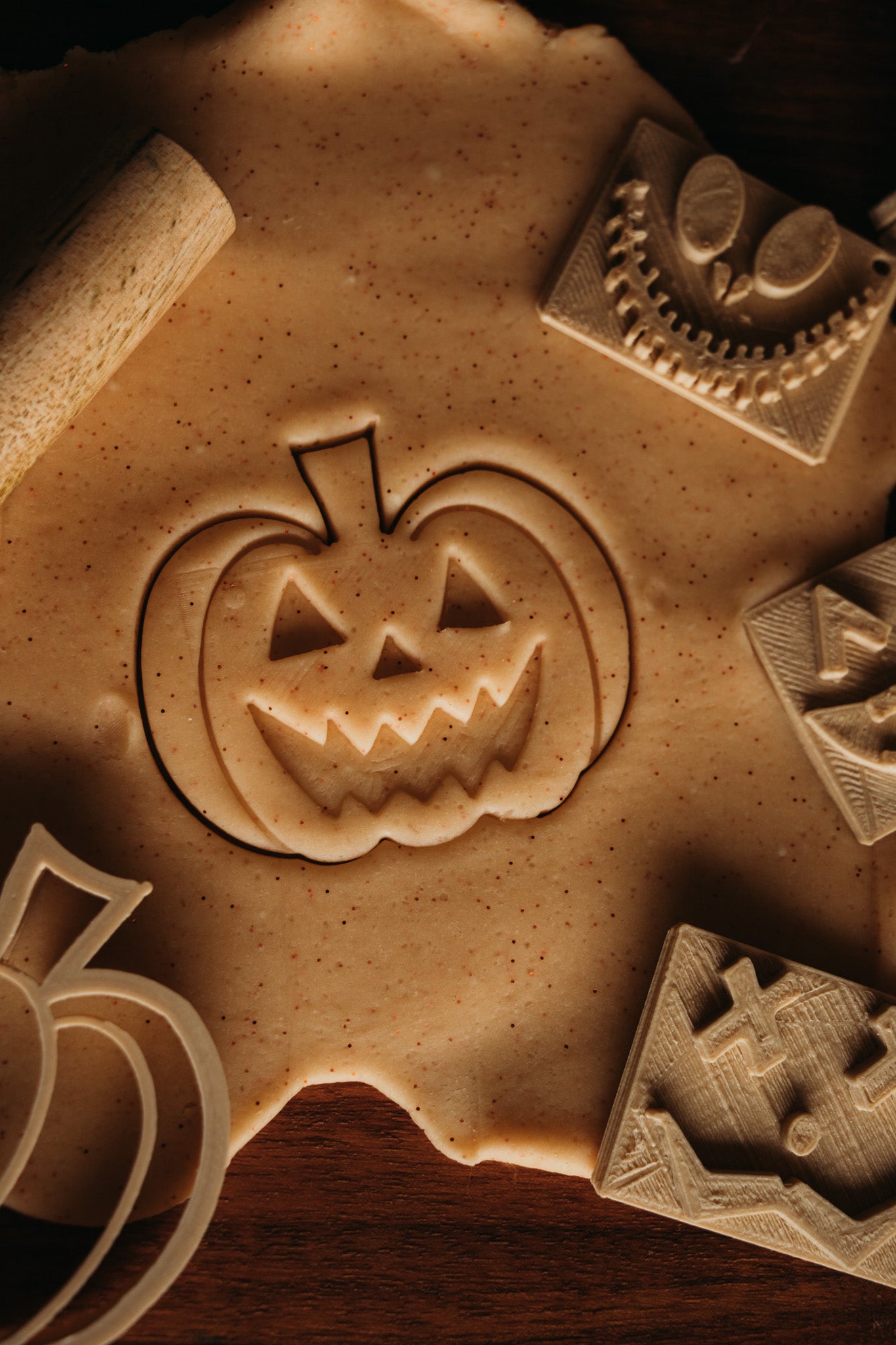 Pumpkin Spice Halloween Calming Dough