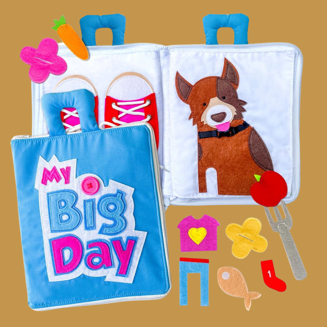 My Big Day Fabric Activity Book