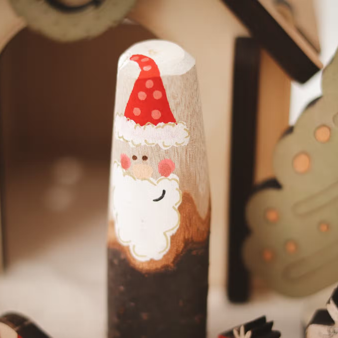 Santa Tree Person
