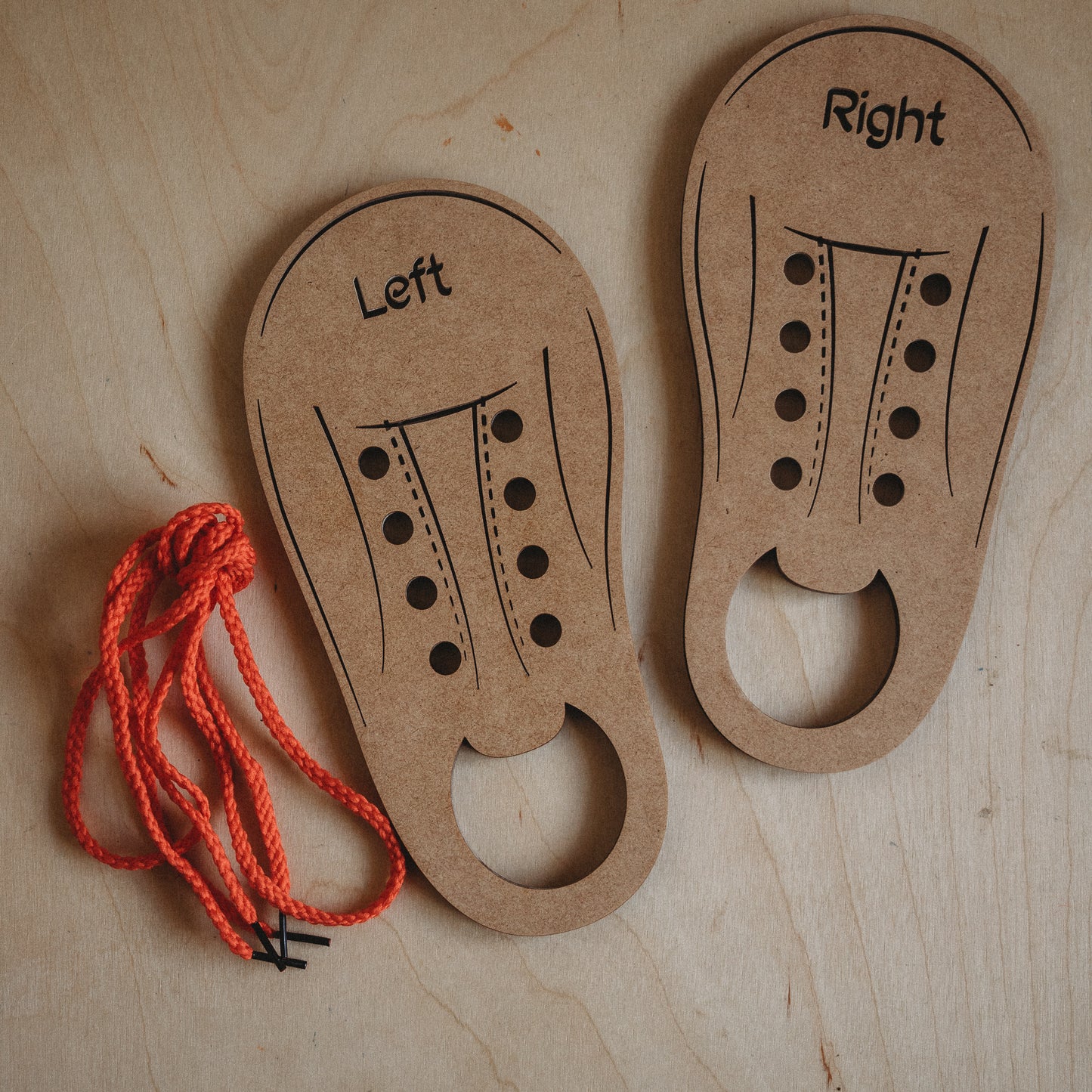 Learn to Tie Shoelace Set