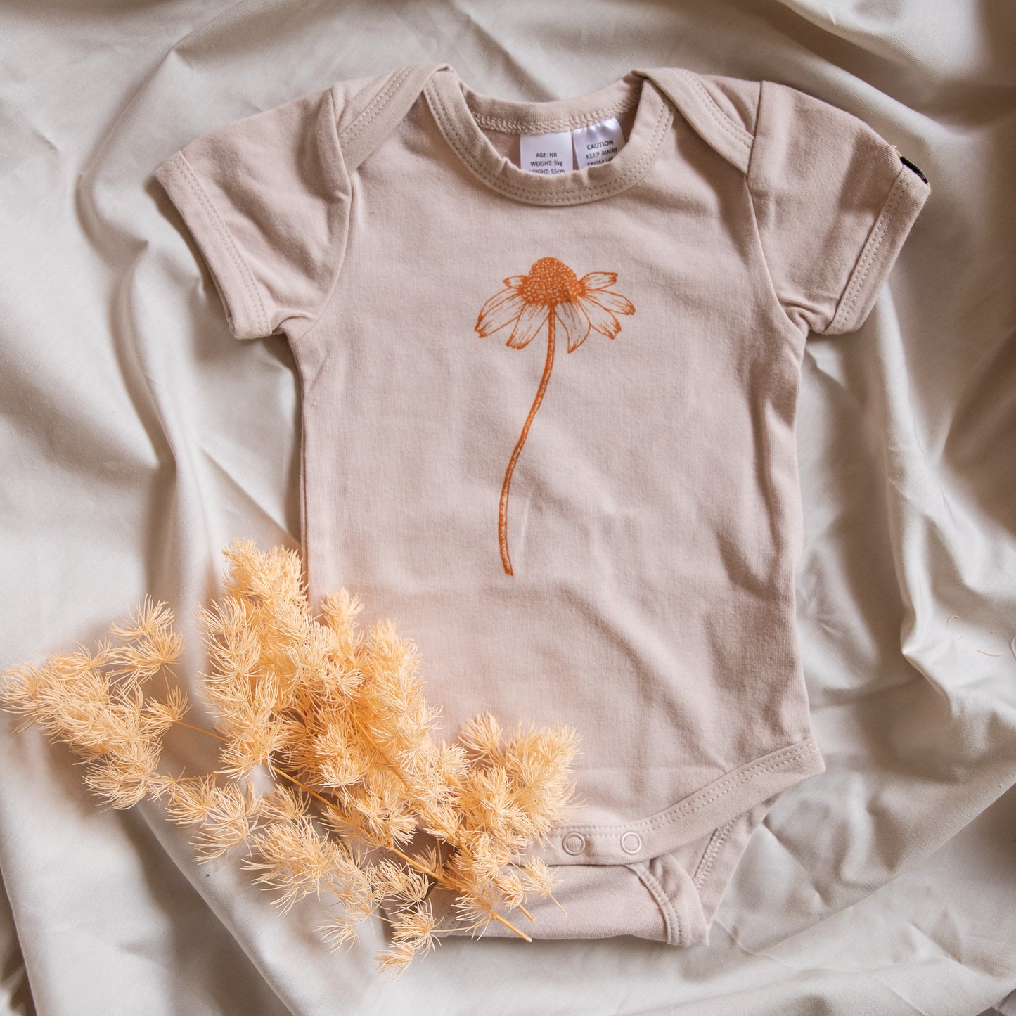 Grow into Love romper and shirt