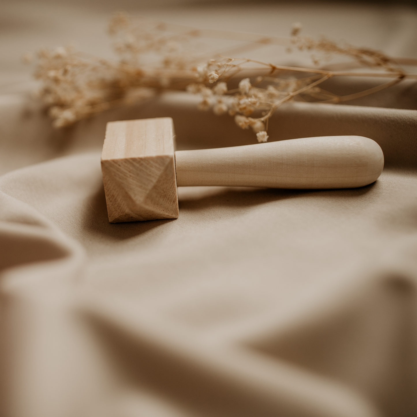 Wooden dough hammers