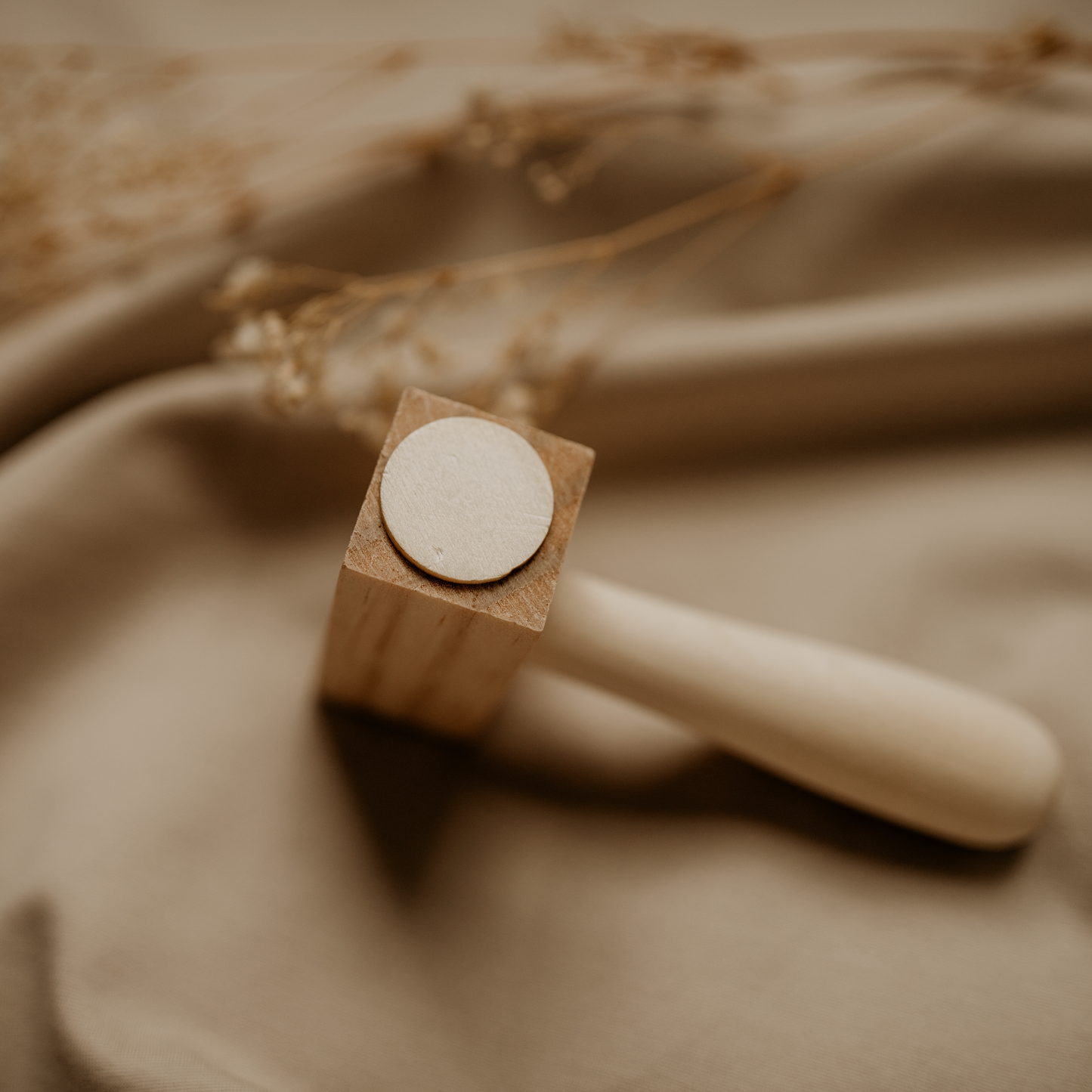 Wooden dough hammers