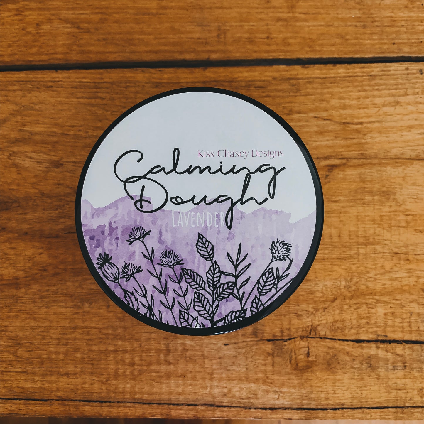 Small tubs of Calming Dough