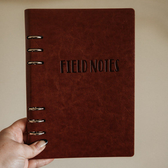 Field Note Binder