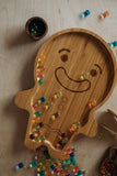 Gingerbread Man Plate