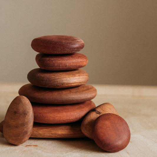 Wooden Stacking Stones