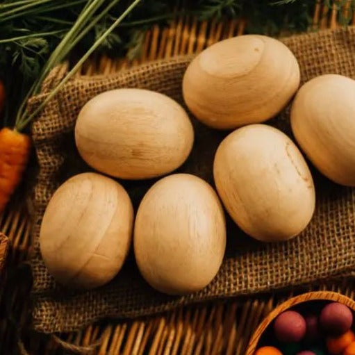 Jumbo Wooden Eggs