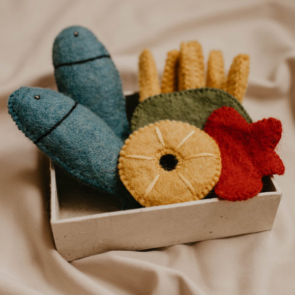 Felt Fish and Chips
